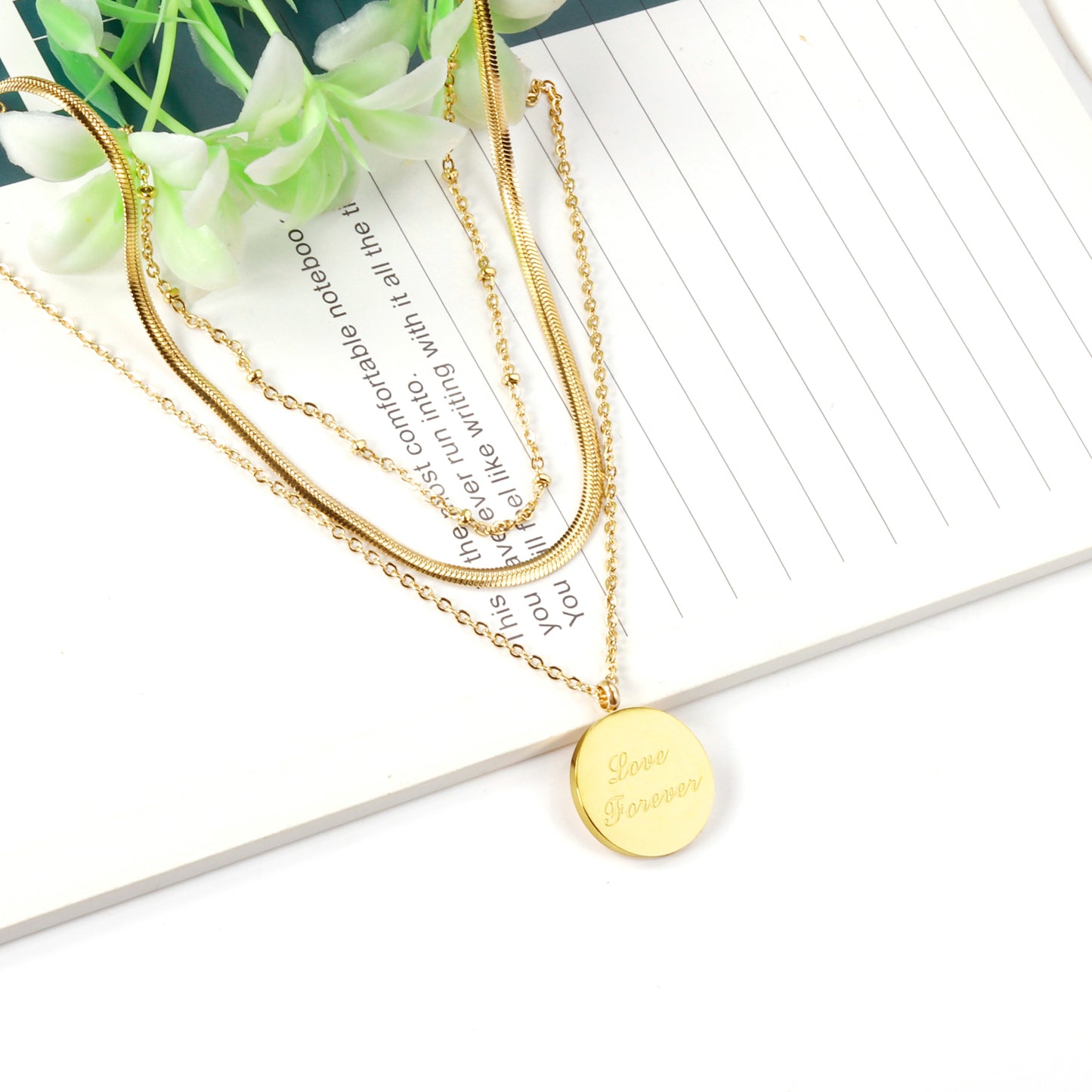 Collar Eternelle| Bañado en Oro 18K