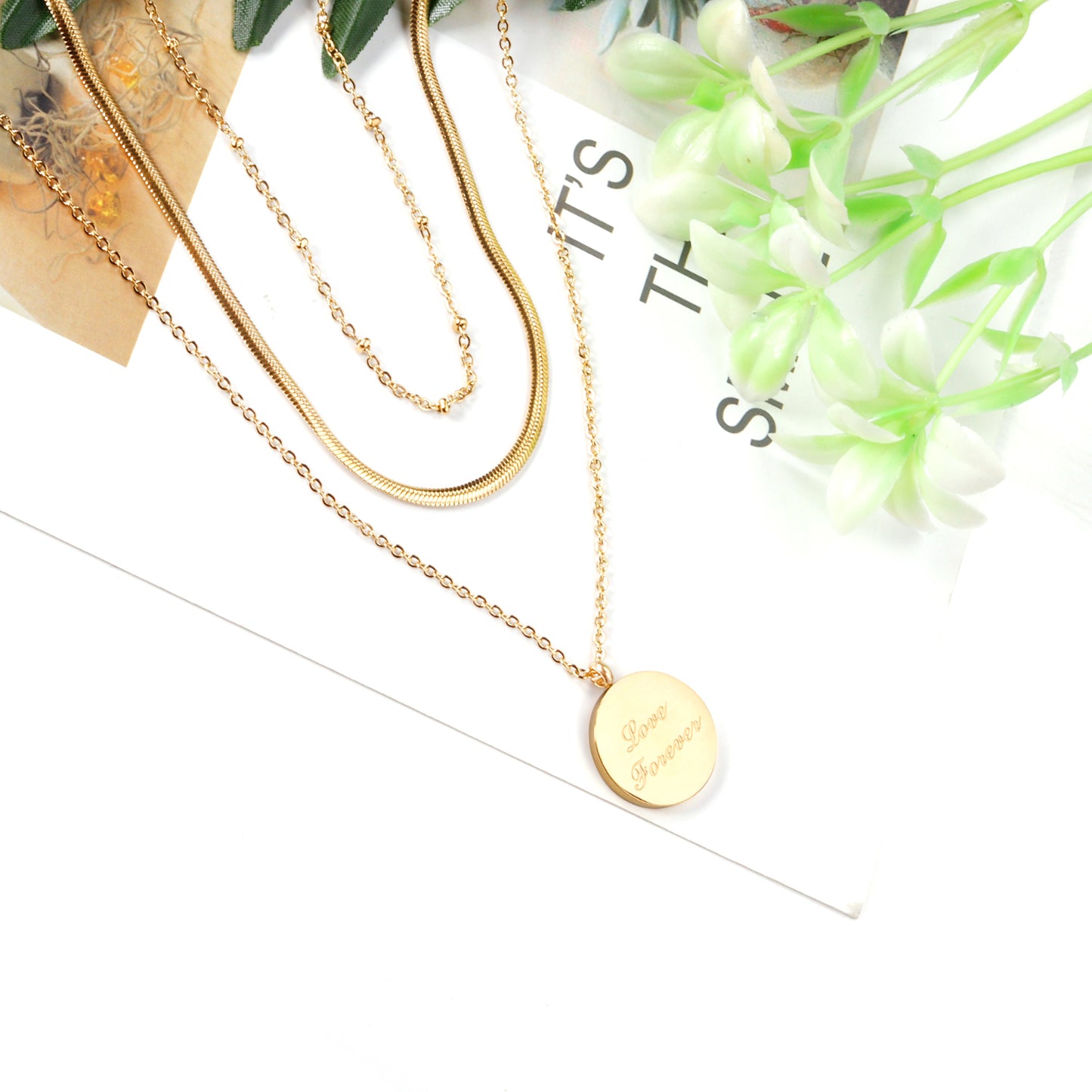 Collar Eternelle| Bañado en Oro 18K