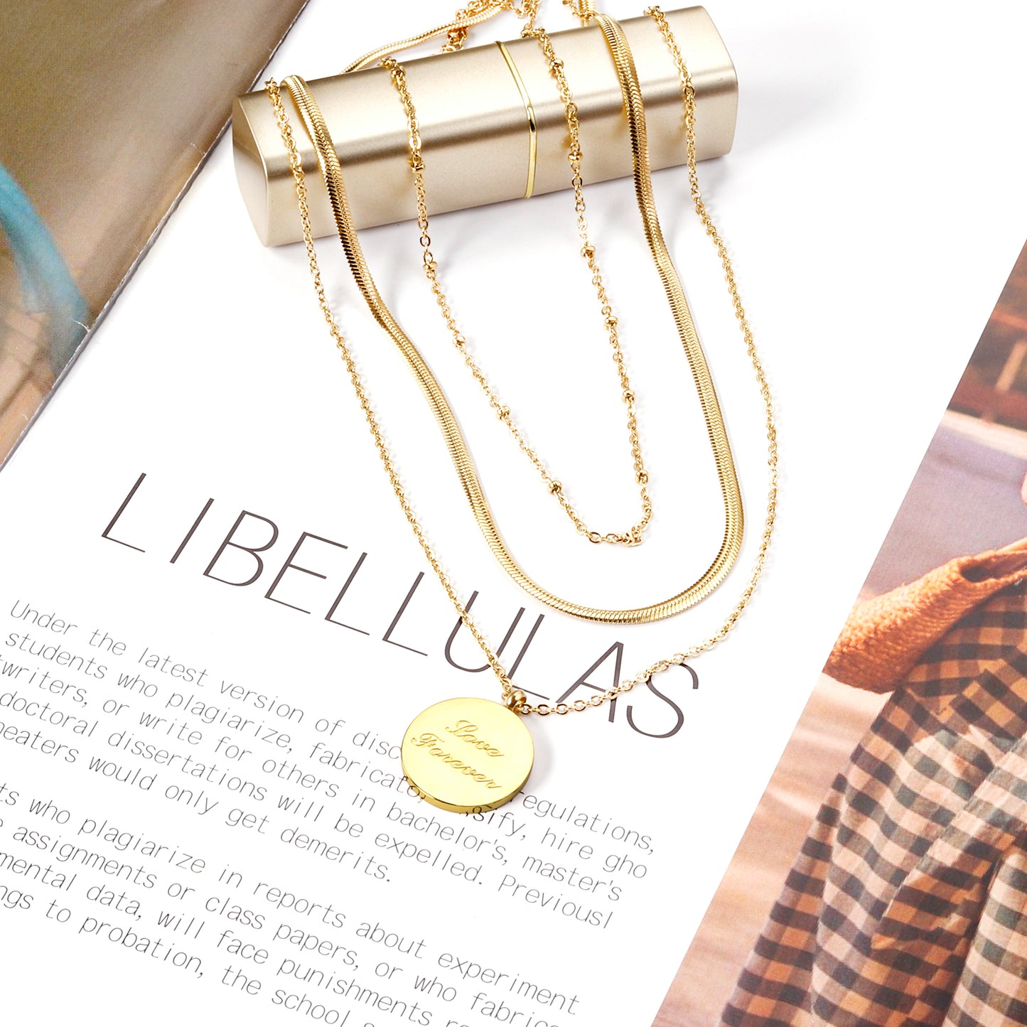 Collar Eternelle| Bañado en Oro 18K