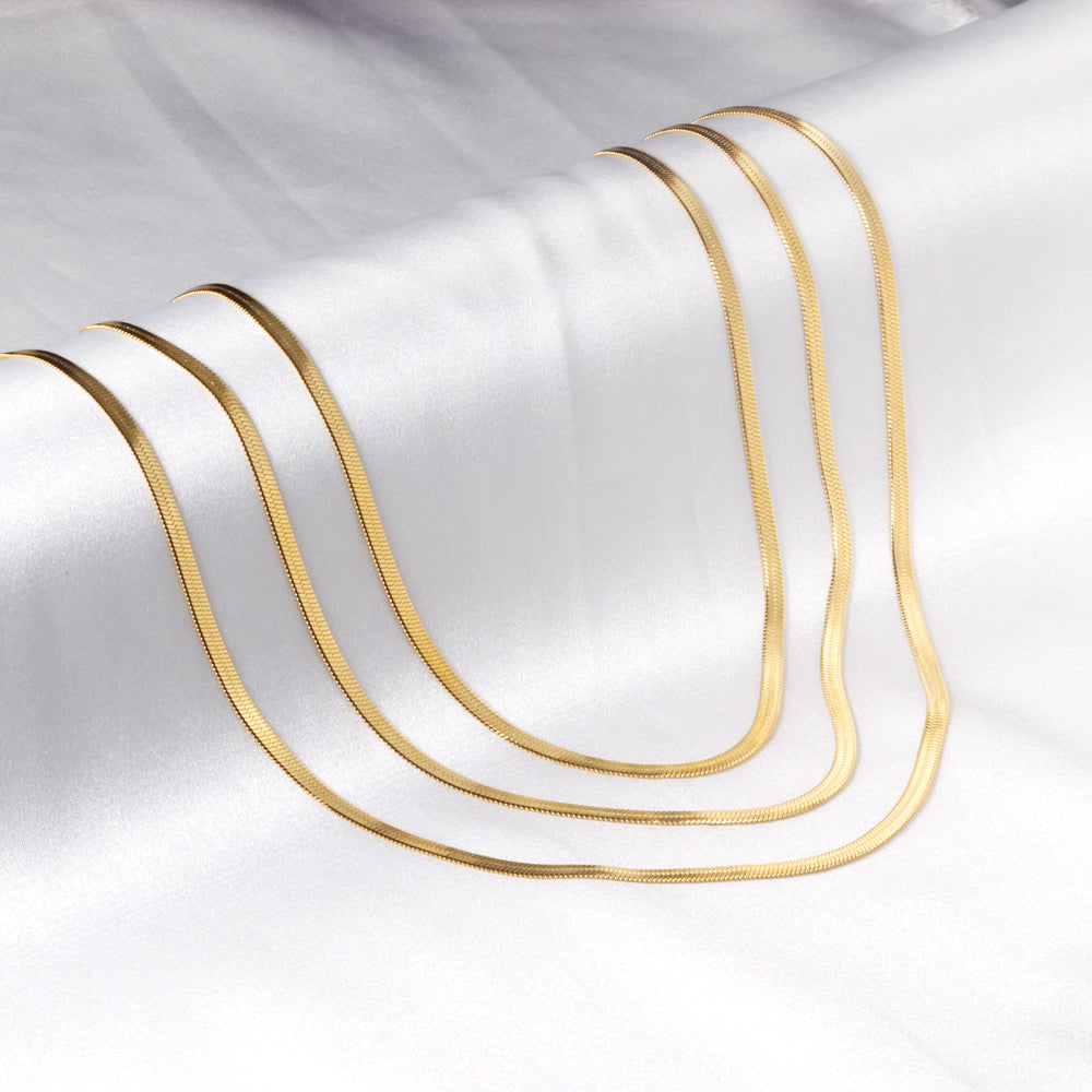 Collar Trío | Bañado en Oro 18K