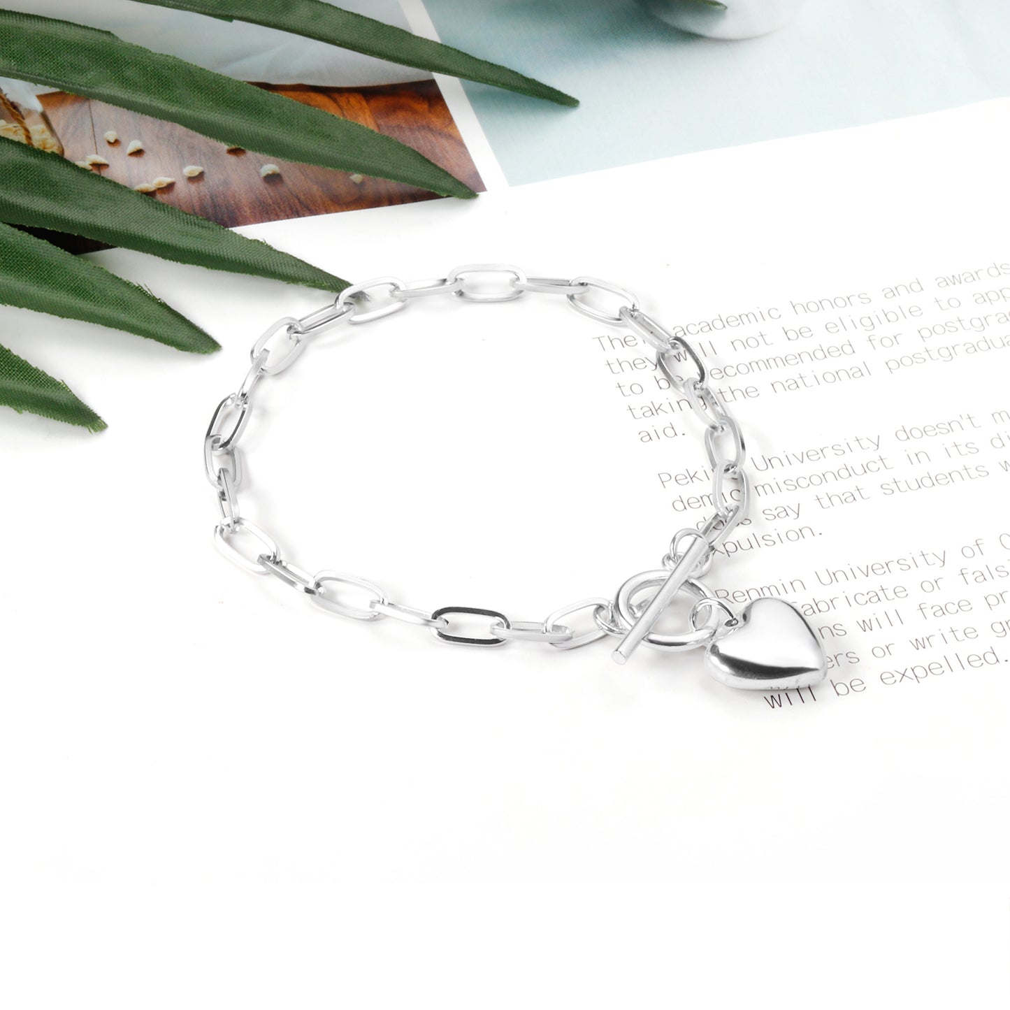 Pulsera Corazón | Bañado en Oro 18K