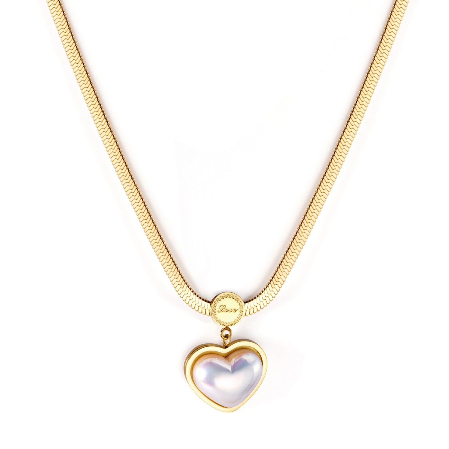 Collar Amor de Perla | Bañado en Oro 18K