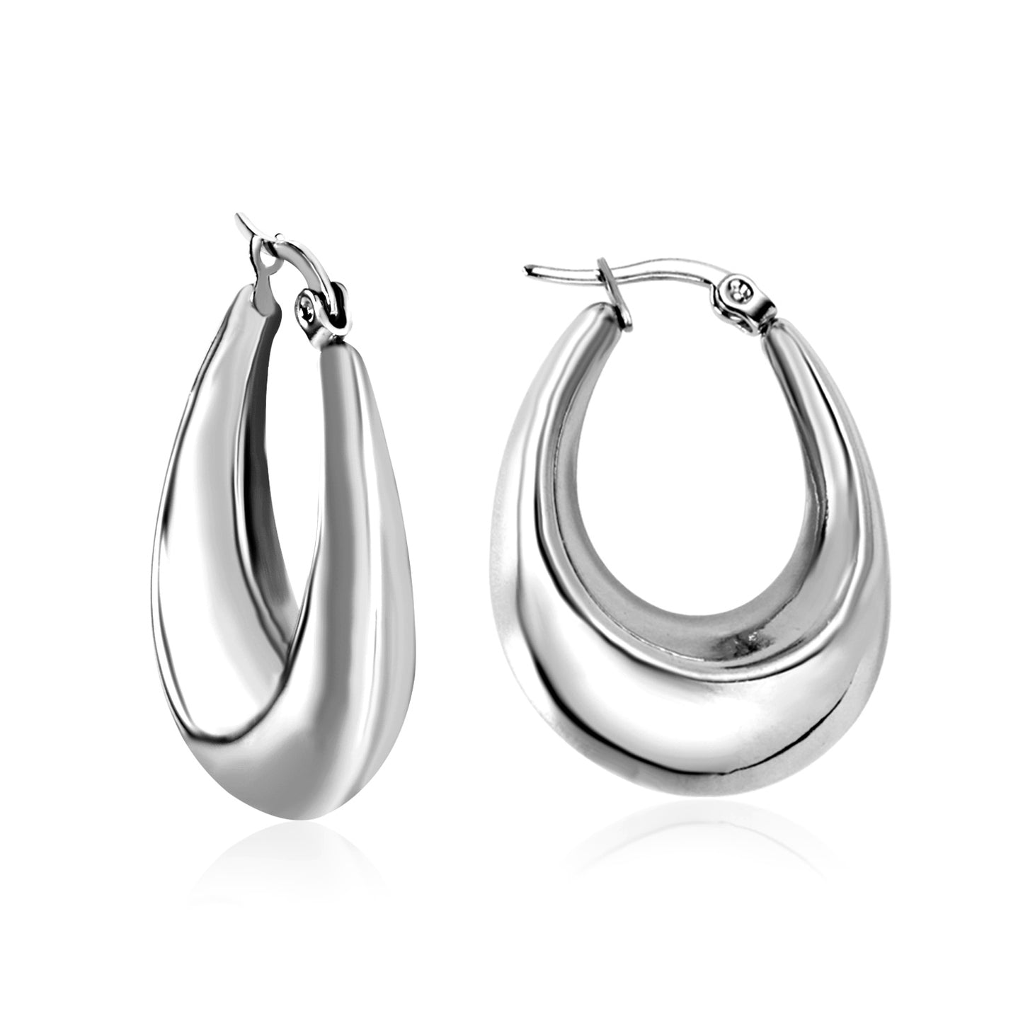 Pendientes Ola | Bañado en Oro 18K